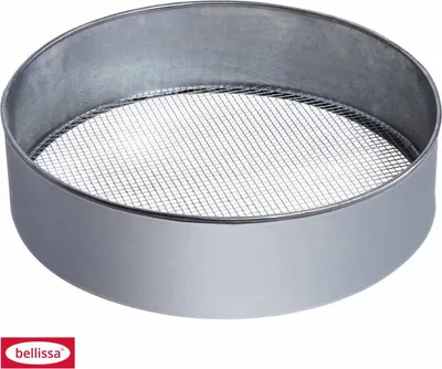 Produktbild von Metallrandsieb mit Wechselgitter verzinkt, Ø 39 cm