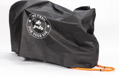 Produktbild von POLO Indoor Abdeckplane L, Schwarz, Schutz für Motorrad, Universal