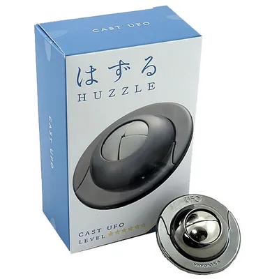 Produktbild von HUZZLE CAST UFO - rätselhaftes Geduldspiel