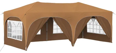 Immagine prodotto di Tenda per feste a pop-up 575 x 288 x 245 cm Beige