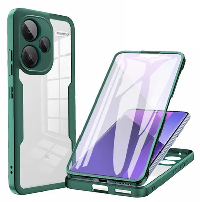 Image de Coque de protection hybride en TPU et acrylique à couverture intégrale pour Xiaomi Redmi Note 13 Pro Plus
