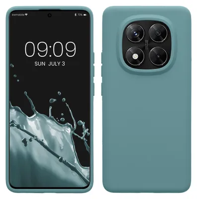 Produktbild von kwmobile Handyhülle für Xiaomi Redmi Note 14 Pro 5G / Redmi Note 14 Pro+ 5G / Poco X7 Hülle - Case Silikon - Kabelloses Laden - Schutzhülle Cover in