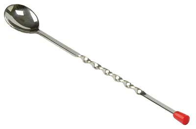 Cocktaillöffel aus Edelstahl, 27,9 cm, Set mit 2 Stück