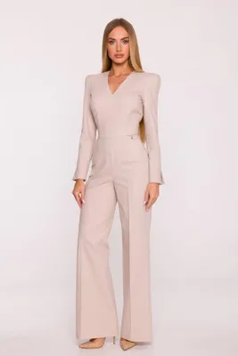 Produktbild von Made of Emotion Jumpsuit für Frauen Falderedo M883 beige S
