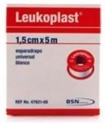 Obrázok produktu pre Leukoplastová páska bielej farby 1,25 cm X 5 m Bsn Medical
