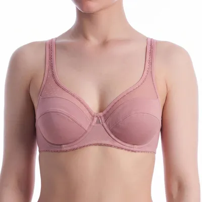 Imagen del producto de Sujetador de algodón orgánico para mujer, diseño amplio y cómodo, modelo D0ASF