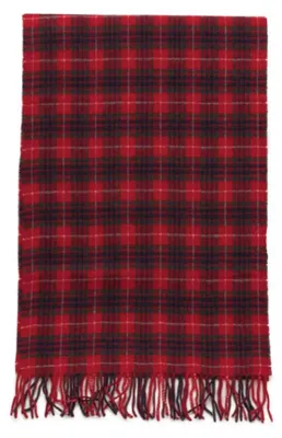 Productafbeelding van BARACUTA sjaal van wol, rood - UNI