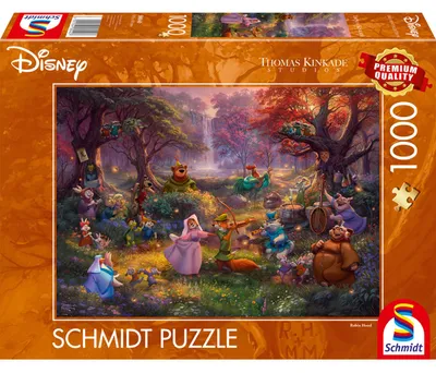 Produktbild von Schmidt Spiele Thomas Kinkade Studios: Disney - Robin Hood, Puzzle