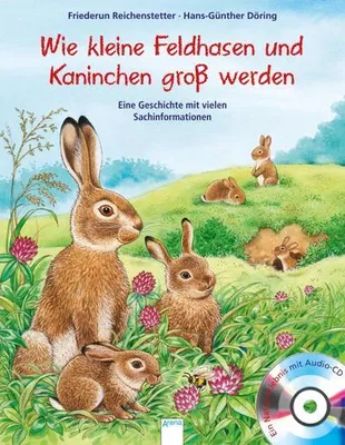 Obrázek produktu pro Wie kleine Feldhasen und Kaninchen groß werden
