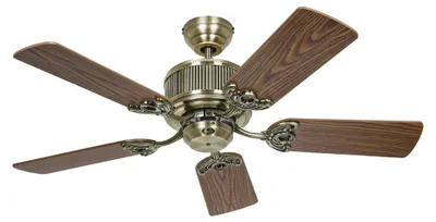 Produktbild von Energiespar Deckenventilator mit Fernbedienung Eco Elements 103 cm Messing antik