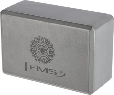 Produktbild von Stützender Yogablock KJ02 aus rutschfestem EVA-Schaumstoff, Grau, 22x10x15 cm