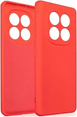 Produktbild von Beline Etui Silikon Xiaomi Redmi Note 14 Pro Czerwony/Rot