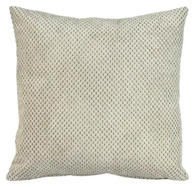 Produktbild von 40x40 Dekokissen Zefir dot Hellbeige Samt