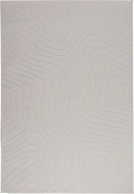 Obrázek produktu pro vidaXL Interiérový a exteriérový koberec PALMERAS, krémová barva, 200 x 140 cm, polyester