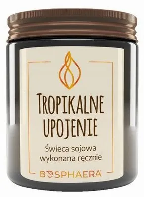 Produktbild von Bosphaera Tropische Rausch Soja-Duftkerze 190g