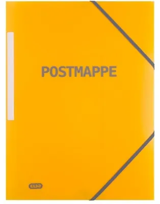 Image de Oxford 400102220 Postmappe DIN A4 PP transparent-gelb