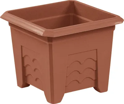 Produktbild von Poétic TERRA GRANDE Blumenkübel 30 x 30 x 25 cm terracottafarben