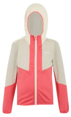 Produktbild von Regatta - "Dissolver X" Hoodie mit durchgehendem Reißverschluss für Kinder RG12008 (164) (Pfirsichblüte/Helles Vanillegelb)