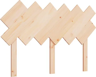 Obrázok produktu pre čelo postele vidaXL 132x3x81 cm z masívneho borovicového dreva