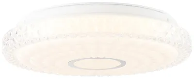 Imagen del producto de BRILLIANT: Lámpara de pared y techo, 30 cm, color blanco Adria, IP20, con tecnología LED integrada de 12 vatios