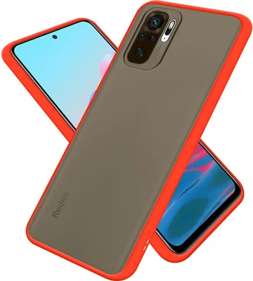 Produktbild von Cadorabo Hülle für Xiaomi RedMi NOTE 10 4G / RedMi NOTE 10S Schutz Hülle in Transparent Handyhülle Hybrid Schutzhülle