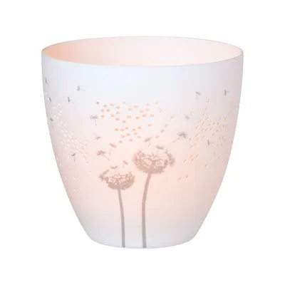 Produktbild von Räder Poesielicht Pusteblume silber D.9cm, H.9cm