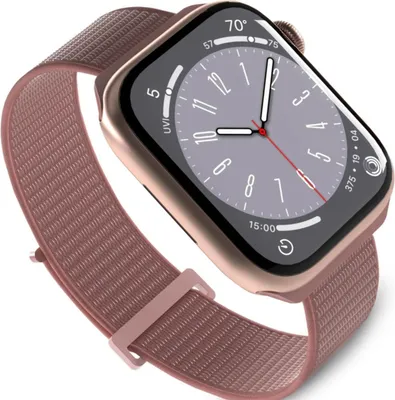 Obrázok produktu pre Športový nylonový remienok Puro pre Apple Watch 38 / 40 / 41 mm - Ružový