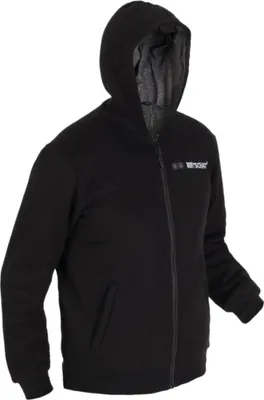 Produktbild von Beheizbarer Herren Hoodie Schwarz - Dual Heating