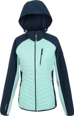 Image de Regatta - Veste matelassée "Pro Hybrid II" pour femme RG11793 (36 FR) (Bleu marine/bleu matin glacé)