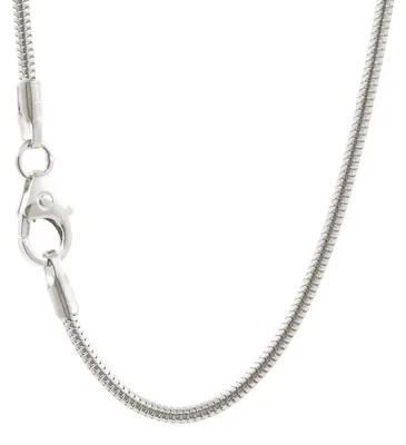 Produktbild von Silberkette Schlangenkette Länge 42cm - Breite 1,4mm - 925 Silber