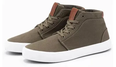 Obrázok produktu pre Ombre Clothing Pánske členkové topánky Touré tmavo olivová 41
