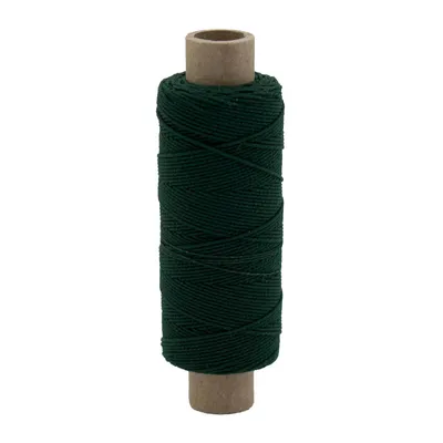 30m elastisches Garn dunkelgrün