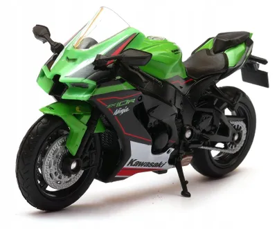 Produktbild von Welly Kawasaki Ninja ZX-10R Motorradmodell Diecast 1:18