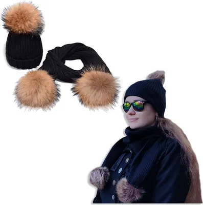 Obrázek produktu pro Dámská zimní čepice + šála