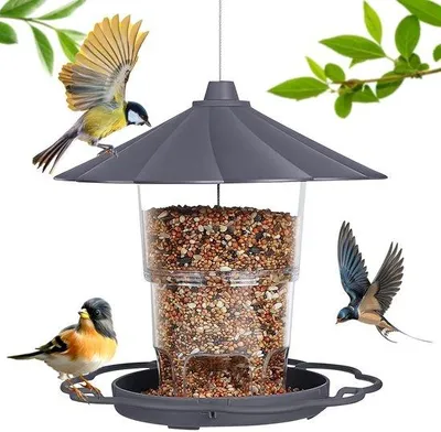 Produktbild von Wetterfeste Vogelfutterbox, Aufstellbare, für Balkon und Garten