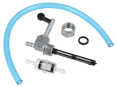 Immagine prodotto di Set: Leva lunga per rubinetto carburante - Simson KR51/1 Schwalbe, KR51/2 Schwalbe, SR50, SR80