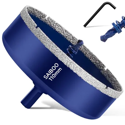 Produktbild von Diamantbohrer 110 mm für Fliesen und Glas