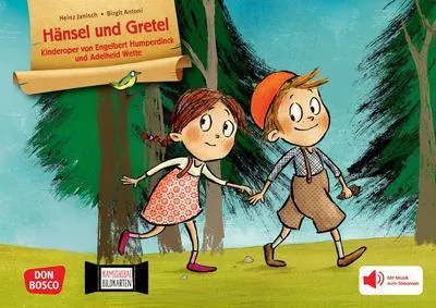 Obrázek produktu pro Hänsel und Gretel. Kamishibai Bildkartenset
