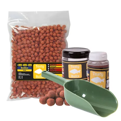 Zdjęcie produktu dla Zestaw kulek proteinowych X2 Tasty Baits - monster crab - wędkarstwo karpiowe - przynęty karpiowe - zanęty karpiowe