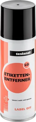 Produktbild von Etikettenentfernerspray beseitigt mühelos und schnell Etiketten – 200 ml