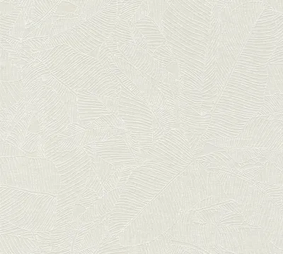 Produktbild von A.S. Création Blumentapete Linen Style florale Tapete Vliestapete weiß grau 10,05 m x 0,53 m