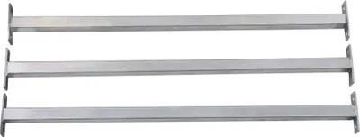 Produktbild von vidaXL Einstellbare Fenster-Sicherheitsstangen 3 Stk. 710-1200 mm