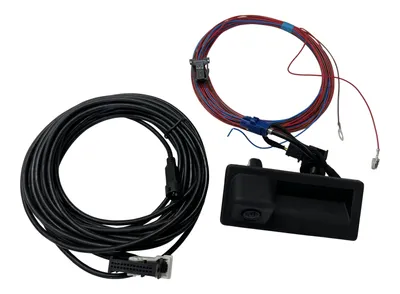 Immagine prodotto di Autentica telecamera di retromarcia VW con cablaggio da 8 m 5N0827566J 5N0827566A per