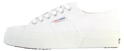 Image de Superga Dames Faible Sneaker 2740-PLATFORM Low Top S21384W blanc