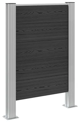 Immagine prodotto di Recinzione Contenitore per Rifiuti Grigio 85 x 12 x 115 cm