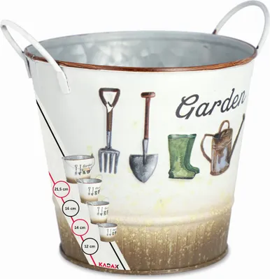 Zdjęcie produktu dla KADAX Doniczka Na Kwiaty Rośliny Osłonka Donica 14 cm