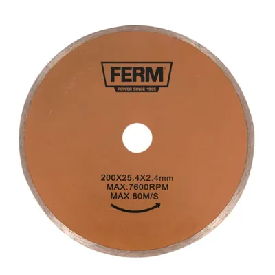 Produktbild von Ferm TCA1006 Diamant-Sägeblatt 200mm f. Fliesenschneider TCM1011