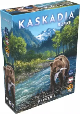 Zdjęcie produktu dla Kaskadia Rzeki gra planszowa dla 1-4 graczy