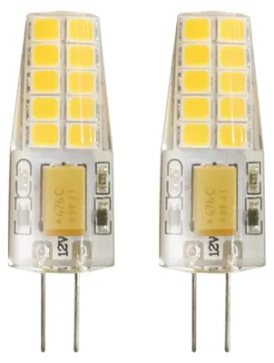 Produktbild von Kobi G4 LED-Lampe Mini 2W 230lm 3000K warmweiß 12V 2 Stück