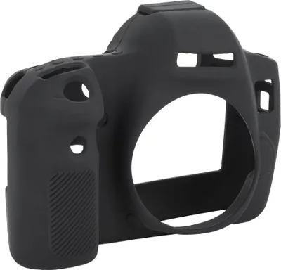 Immagine prodotto di Copertura per fotocamera in silicone morbido, copertura protettiva per Canon 6D (nero)
